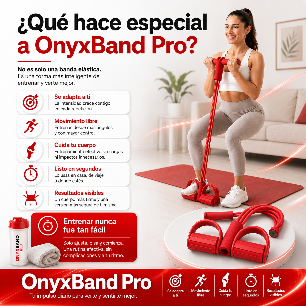 OnyxBand Pro - Logra esa version Fuerte y Segura! 💪🏻